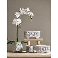Orchid Ceramic Pot